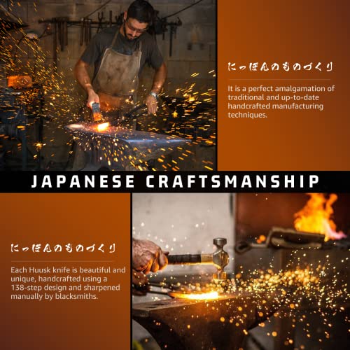 Huusk Upgraded Serbian Chef Knife for Meat Cutting
Huusk Japanese Meat Cleaver Knife for Home Cooking
Huusk Forged Butch