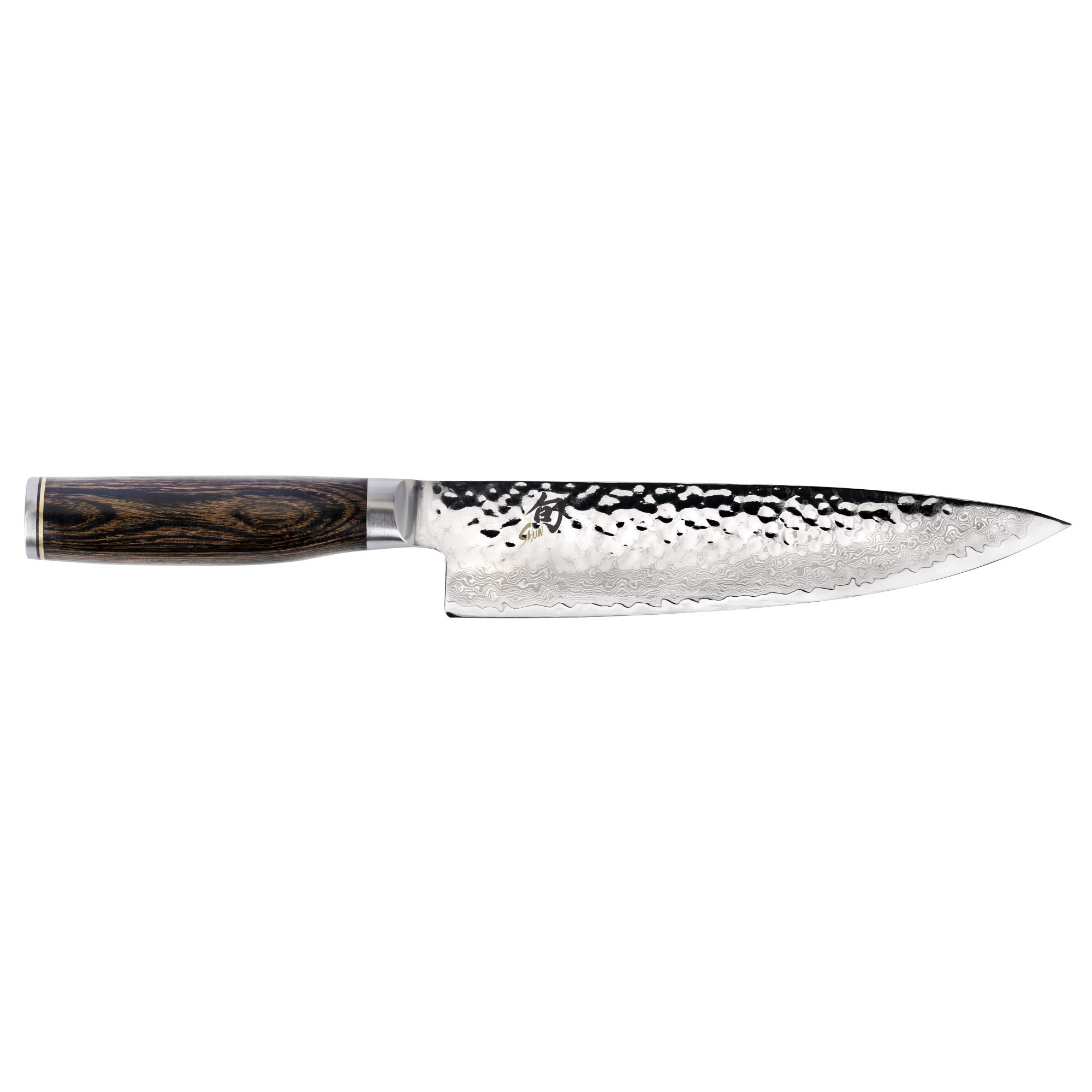 Shun Premier 8" Chef's Knife, Handcrafted Japanese Kitchen Knife for Professional and Home Chefs
| VG-MAX Core with Dam